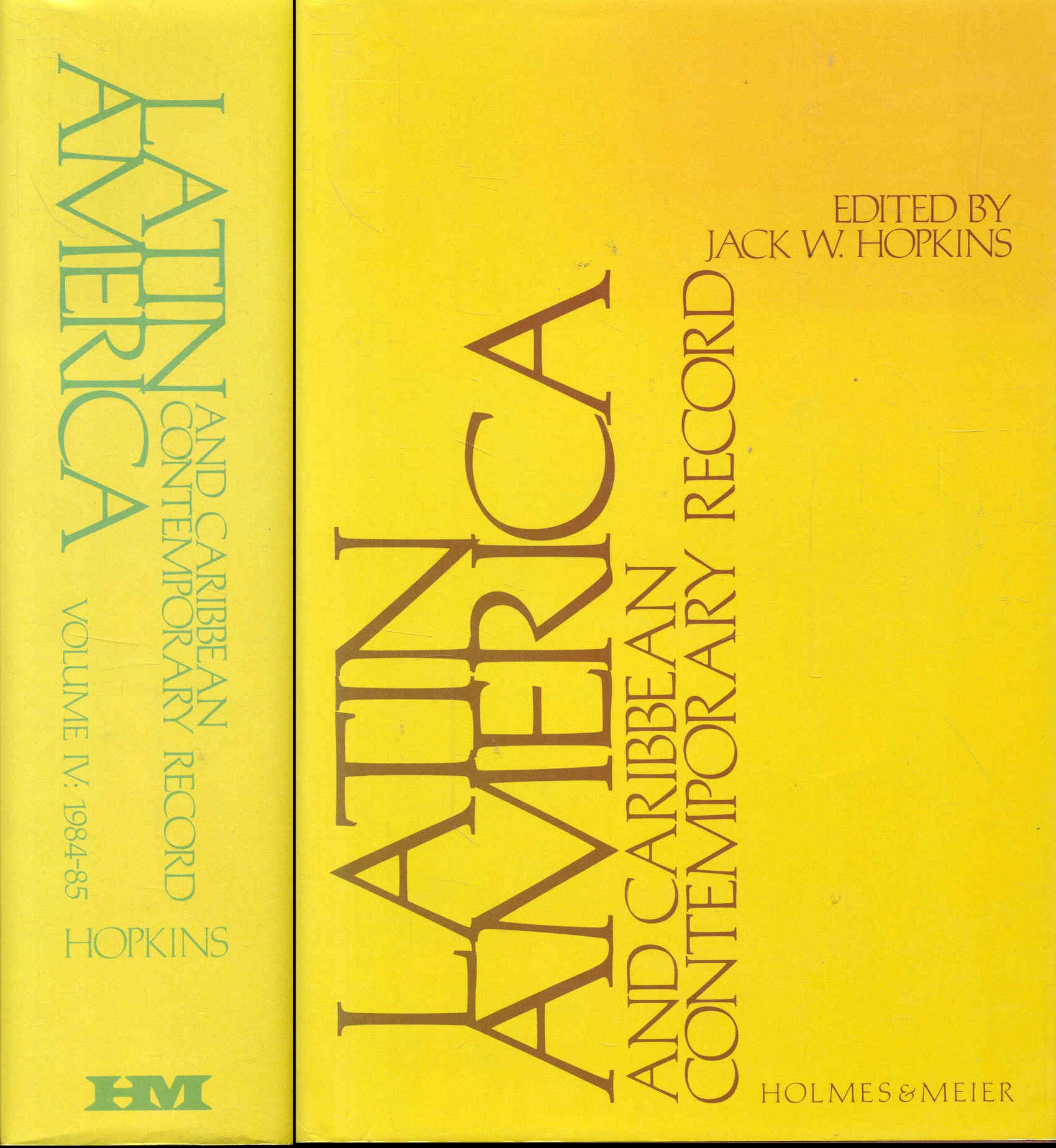 Image for Latin America and Caribbean Contemporary Record: Volume IV - 1984-1985 Latin America and Caribbean Contemporary Record: Volume IV - 1984-1985