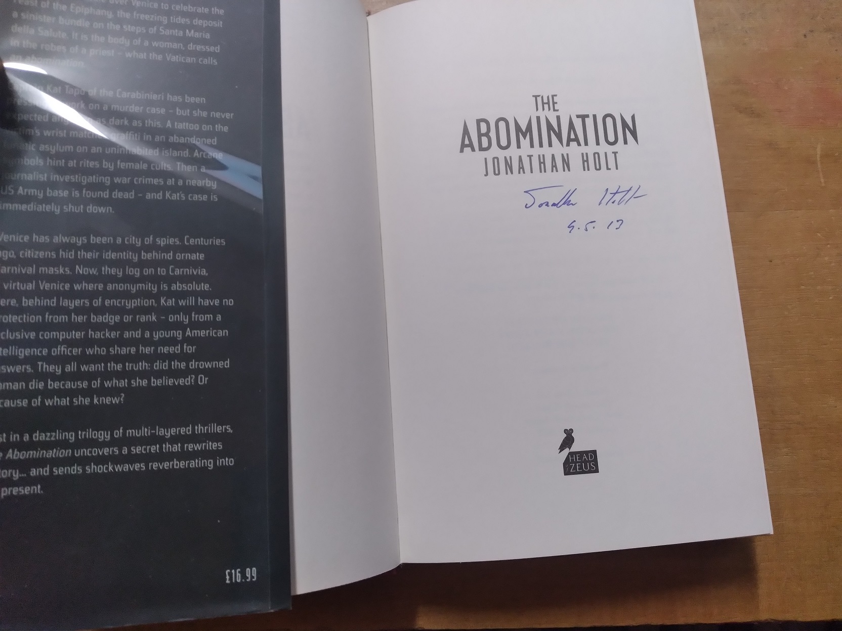The Abomination (Carnivia Trilogy, Book 1)