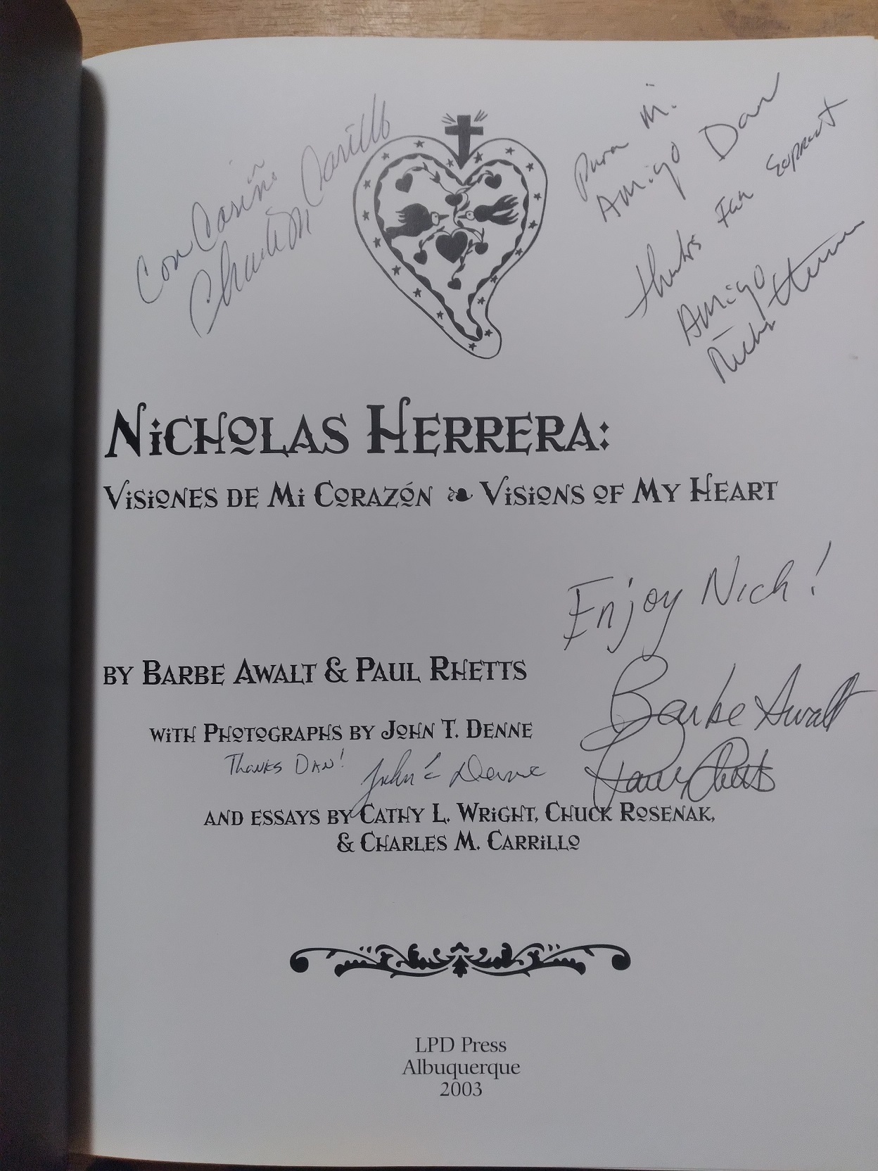 Nicholas Herrera: Visiones De Mi Corazon/Vision of My Heart