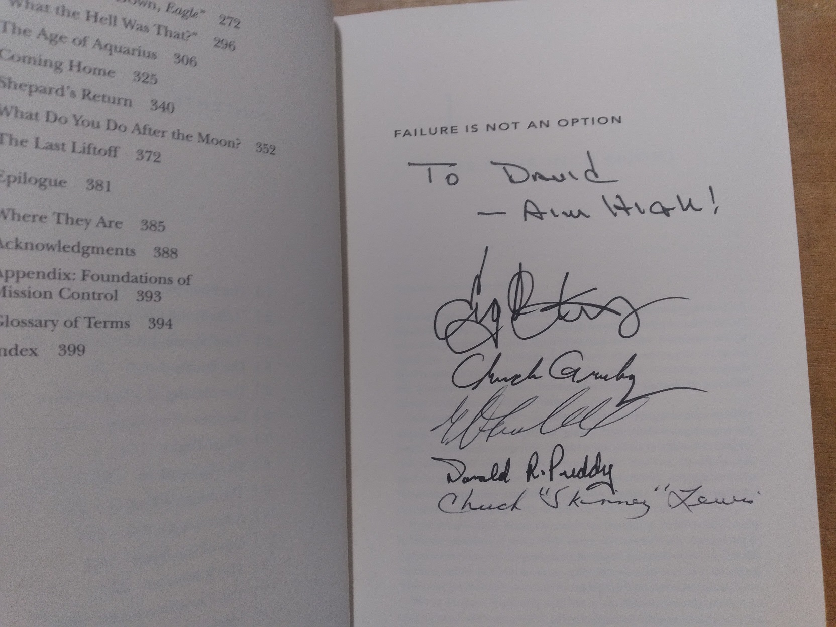 Failure Is Not an Option: Mission Control from Mercury to Apollo 13 and Beyond