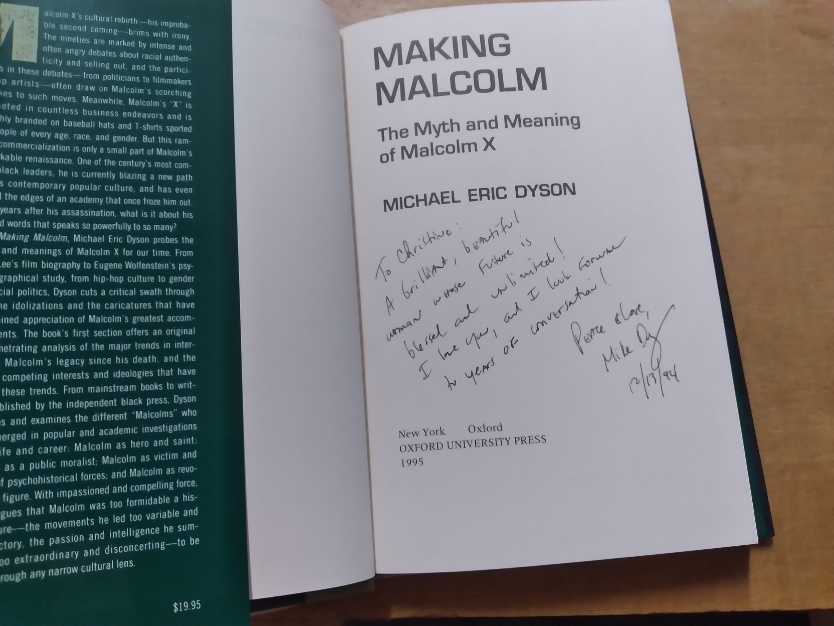MAKING MALCOLM: The Myth and Meaning of Malcolm X