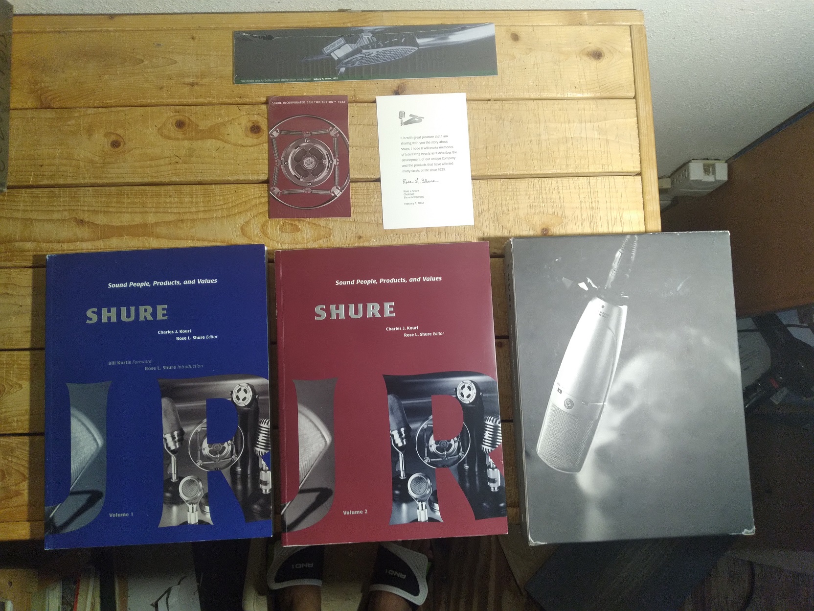 Image for SHURE: Sound People, Products, and Values (Volumes 1 & 2) SHURE: Sound People, Products, and Values (Volumes 1 & 2)