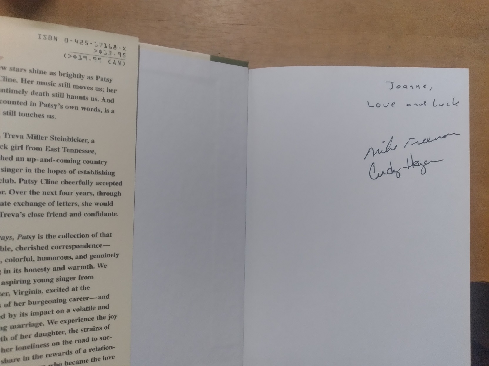 Love Always, Patsy: Patsy Cline's Letters to a Friend