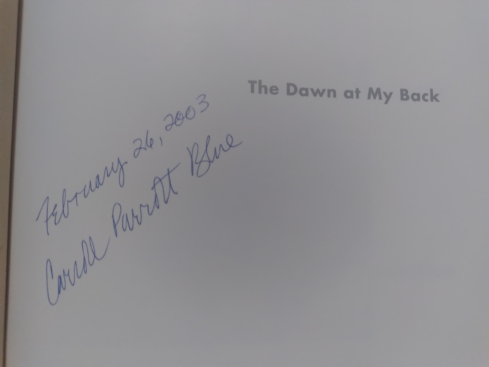 The Dawn at My Back: Memoir of a Black Texas Upbringing