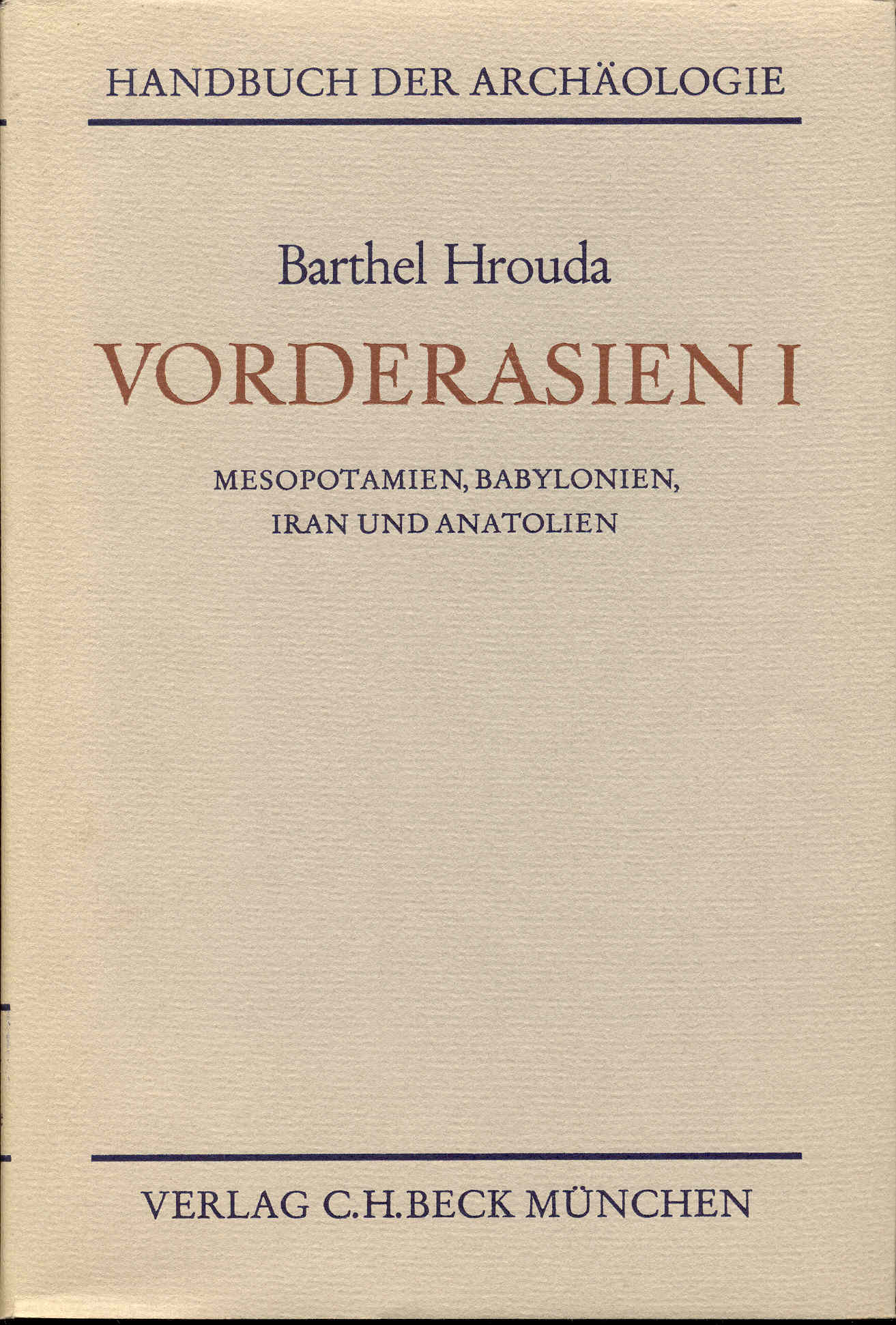 Image for Vorderasien I