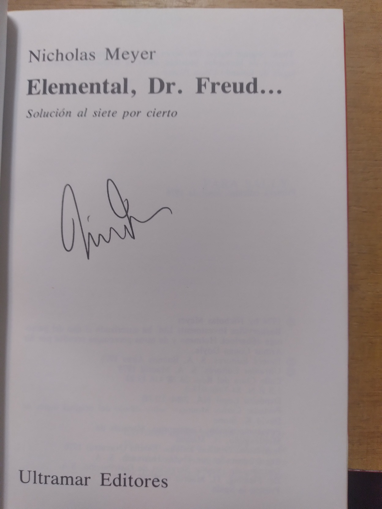 Elemental, Dr. Freud.