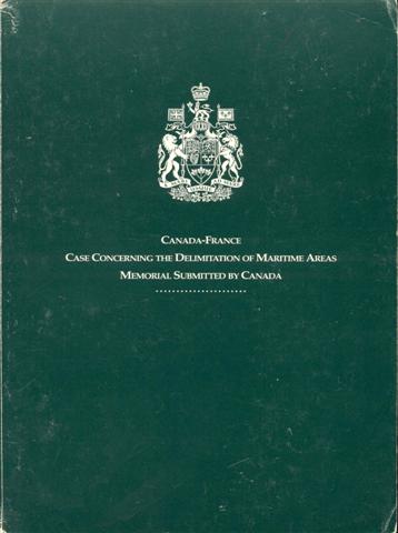 Image for Court of Arbitration: Delimitation of the Maritime Areas Between Canada and France