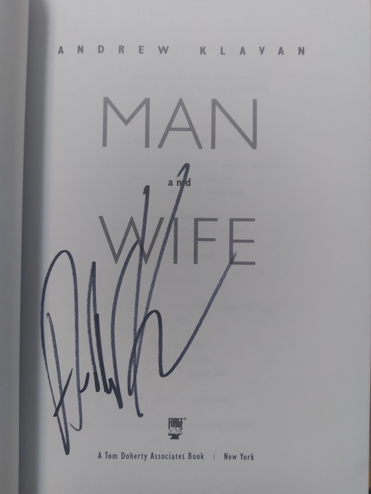 Man and Wife