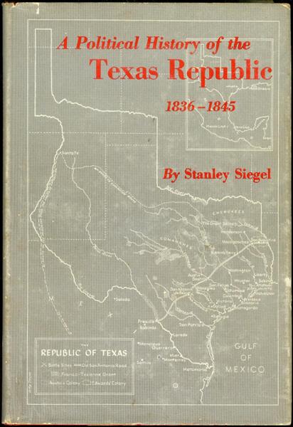 Image for A Political History of the Texas Republic, 1836-1845