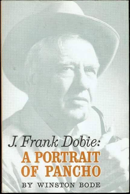 Image for J. Frank Dobie: A Portrait of Pancho
