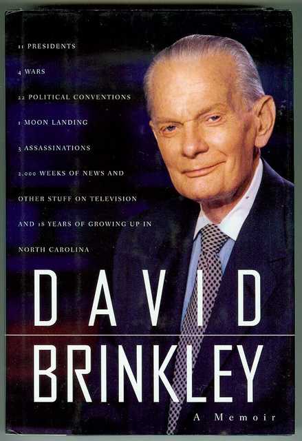 Image for David Brinkley: A Memoir