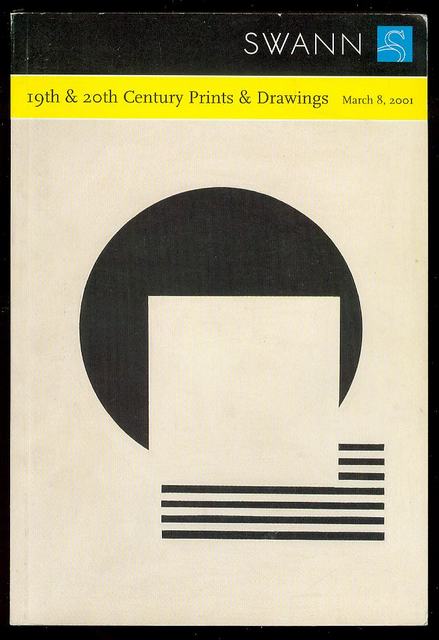 Image for 19th & 20th Century Prints & Drawings (Public Auction Sale 1891, Thursday, March 8, 2001)