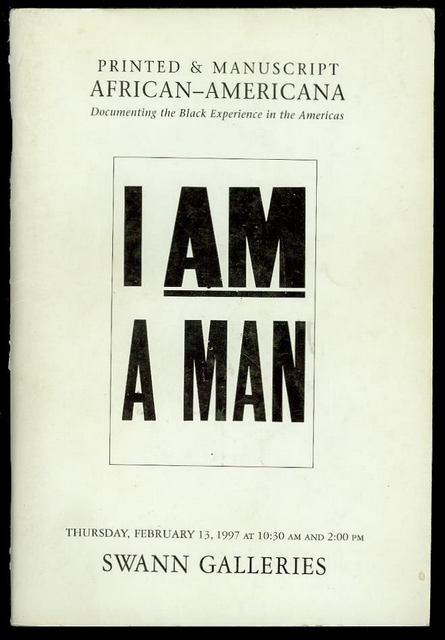 Image for Printed & Manuscript African-Americana: Featuring Western Americana (Public Auction Sale 1748, Thursday, February 13, 1997)