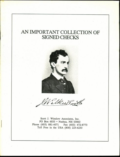 Image for An Important Collection of Signed Checks