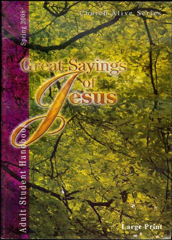 Image for Great Sayings of Jesus