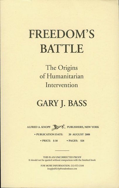 Freedom's Battle: The Origins of Humanitarian Intervention Image for Freedom's Battle: The Origins of Humanitarian Intervention