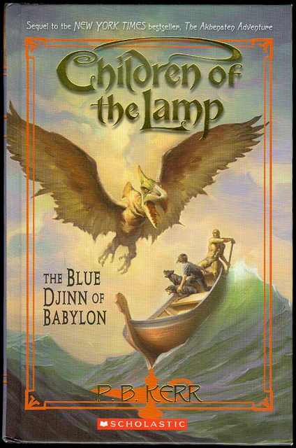Image for The Blue Djinn of Babylon (Children of the Lamp, Book 2)