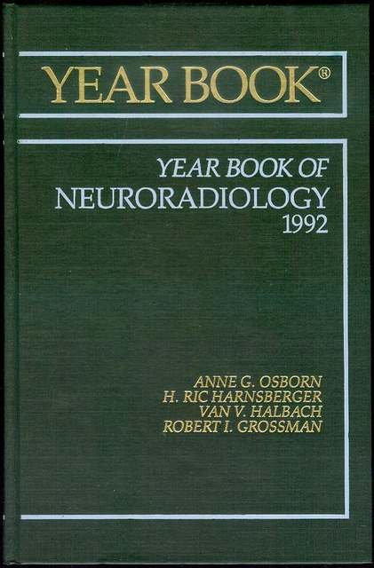 Image for 1992 The Year Book of Neuroradiology
