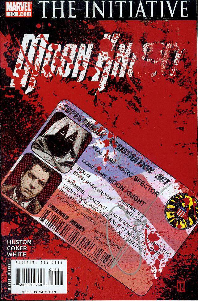 Image for Moon Knight No. 13 (The Use of Restraint)
