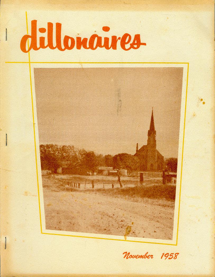 Image for Dillonaires (Vol. 9, No. 3, November 1958)