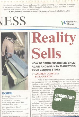 Image for Reality Sells: How to Bring Customers Back Again and Again by Marketing Your Genuine Story