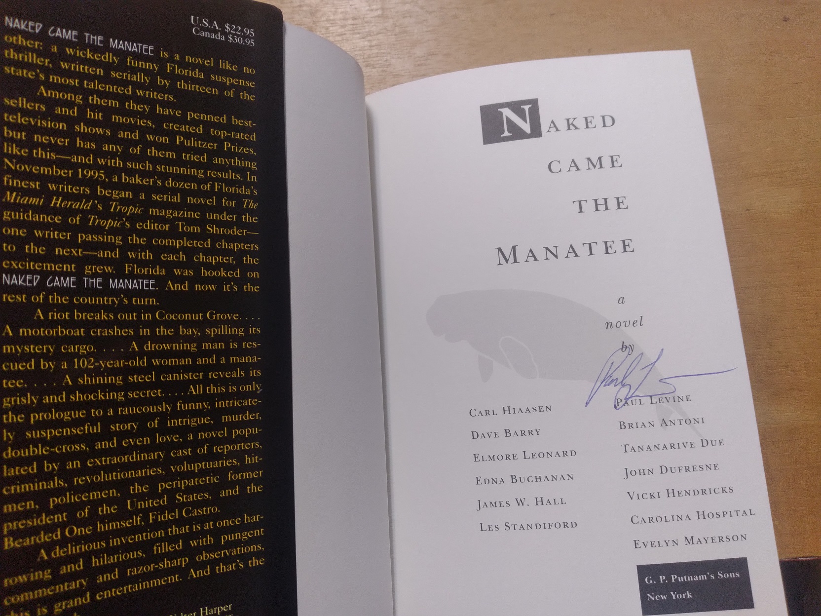 Naked Came the Manatee