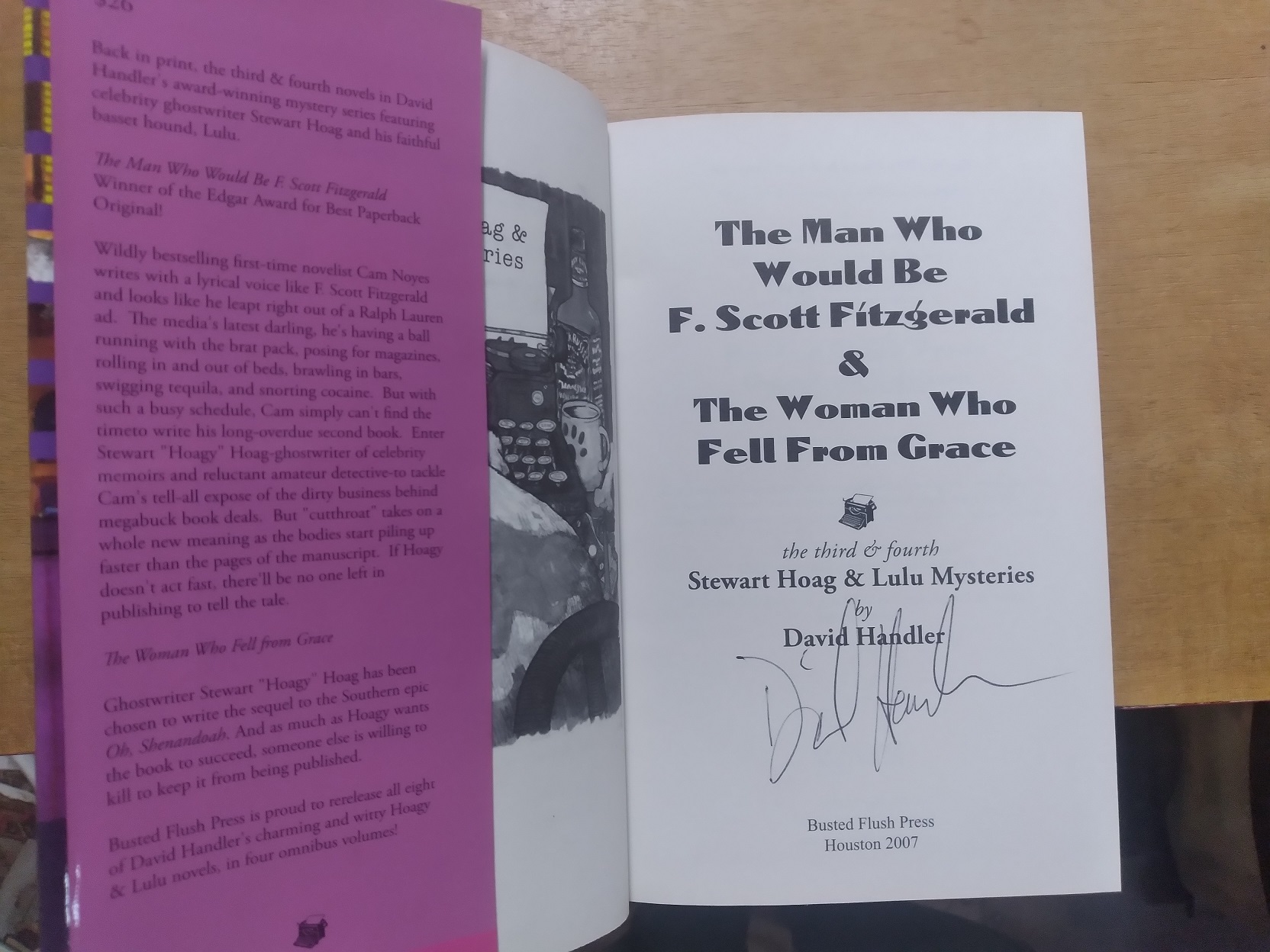 The Man Who Would Be F. Scott Fitzgerald / The Woman Who Fell from Grace