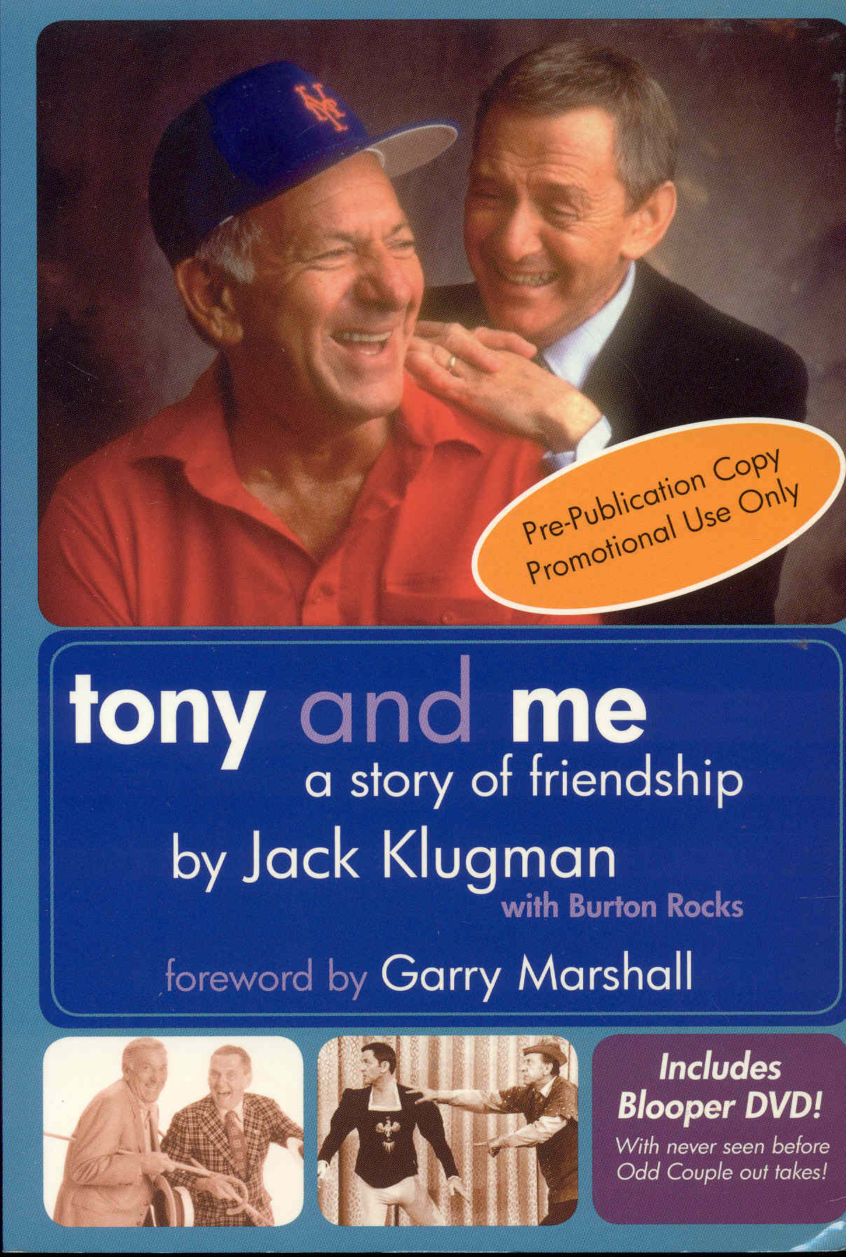 Image for Tony and Me: A Story of Friendship