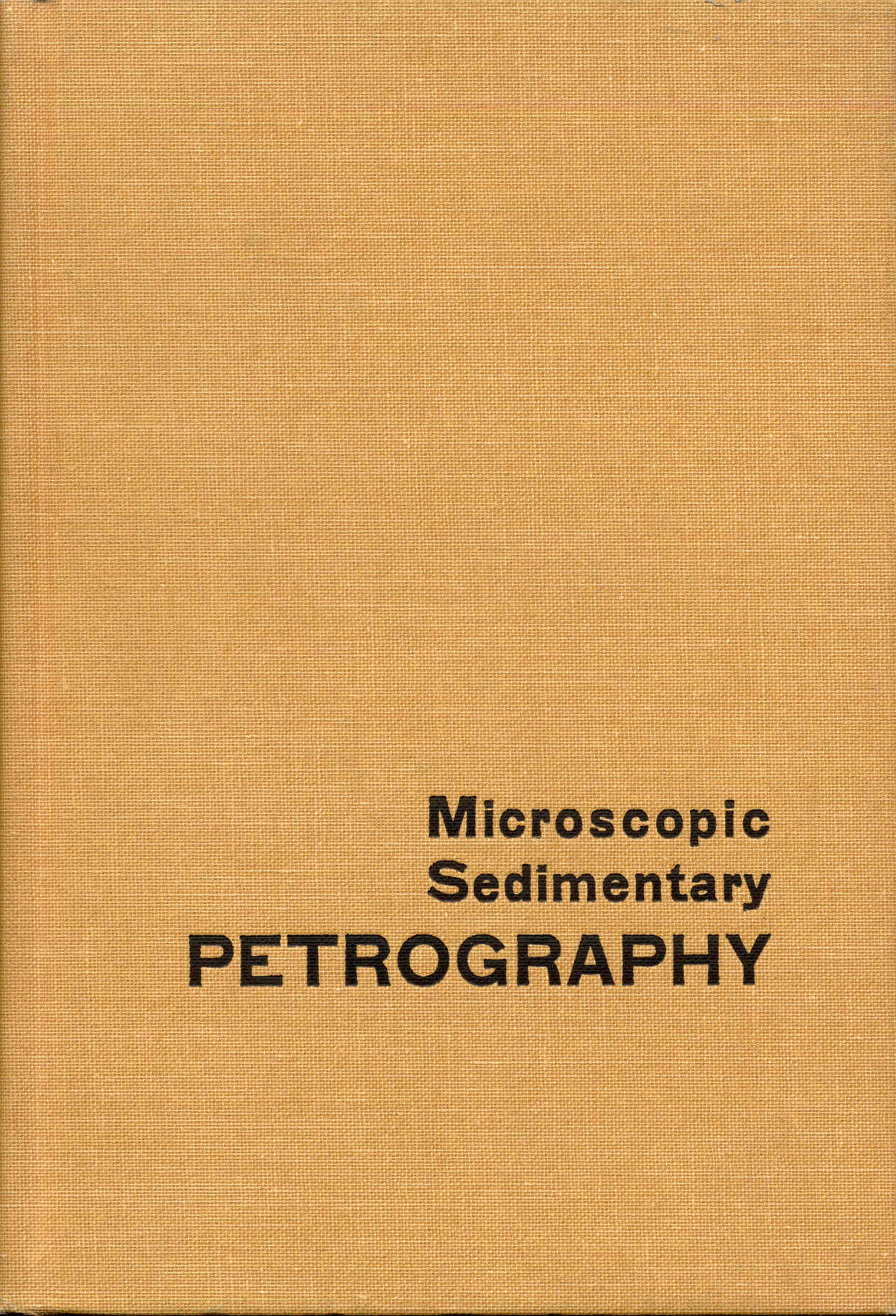 Image for Microscopic Sedimentary Petrography
