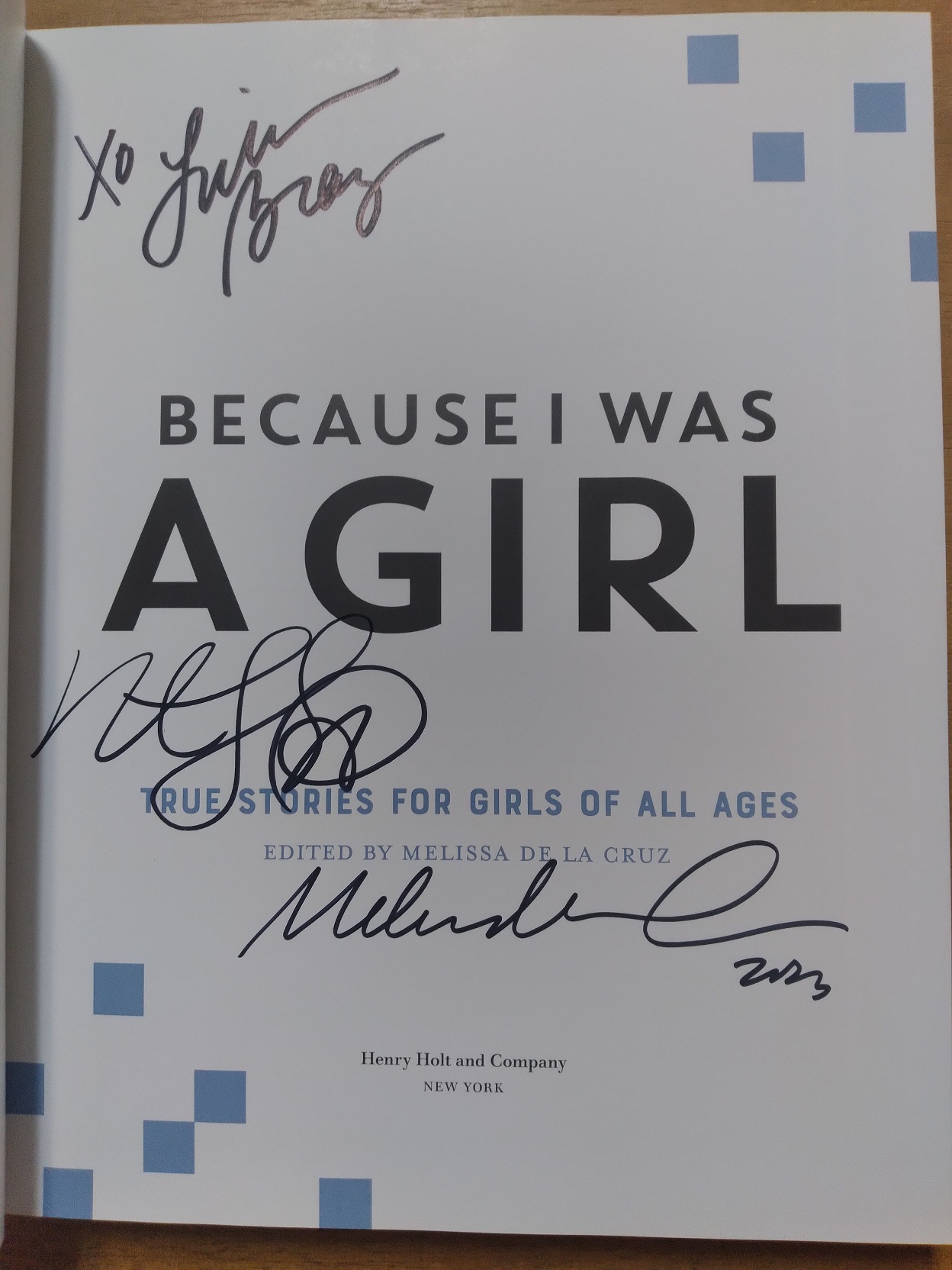 Because I Was a Girl: True Stories for Girls of All Ages