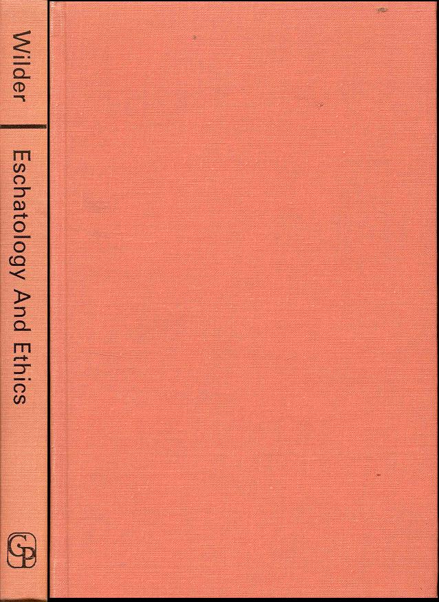 Image for Eschatology and Ethics in the Teaching of Jesus