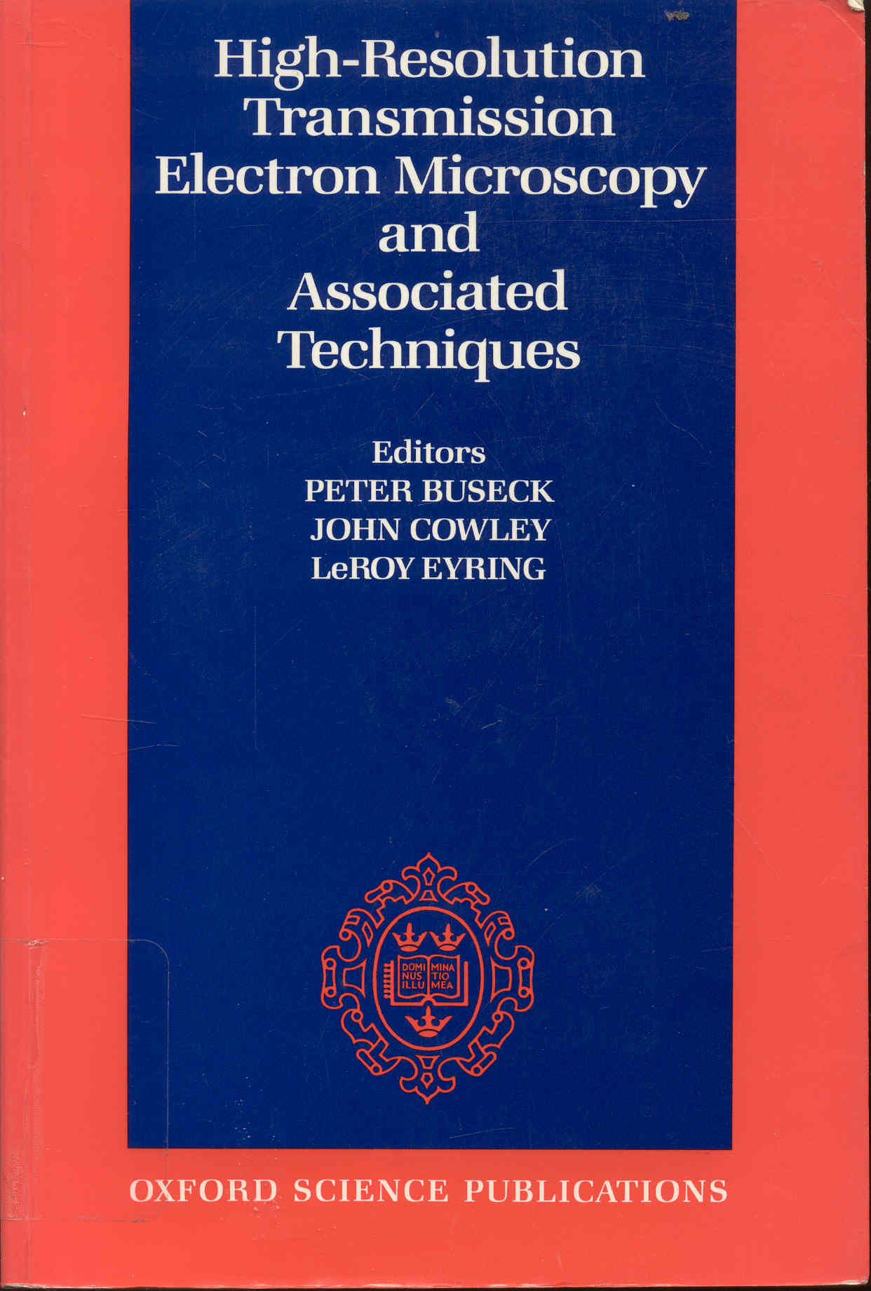 Image for High-Resolution Transmission Electron Microscopy and Associated Techniques