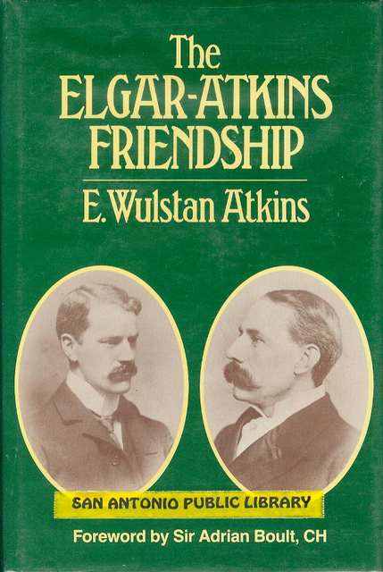 Image for The Elgar-Atkins Friendship